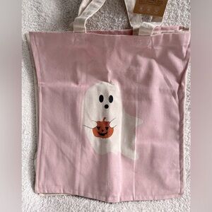 Pink Ghost Tote Bag